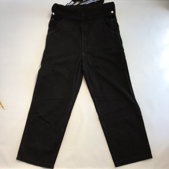 Vintage Tommy Hilfiger Black Denim Overall Mens Size Large - Picture 4 of 14